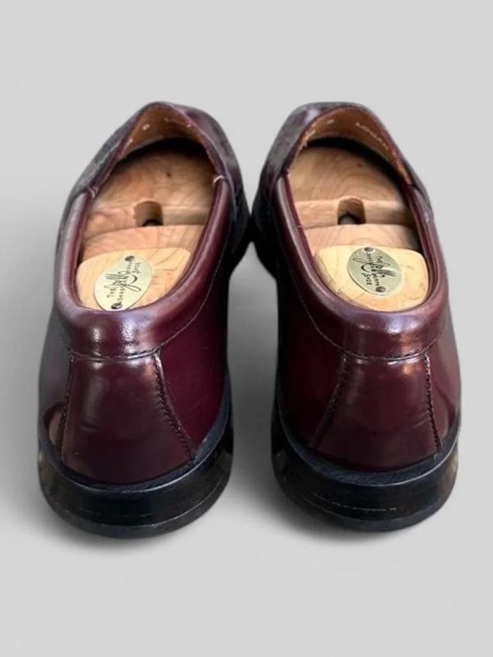 G.H. Bass & Co. Weejuns Logan Leather Penny Loafers Burgundy Oxblood Men’s - 9.5